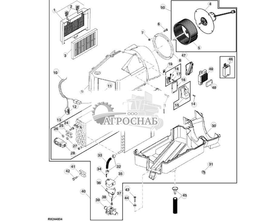 HeaterAir Conditioning Module Assembly ATC ( 